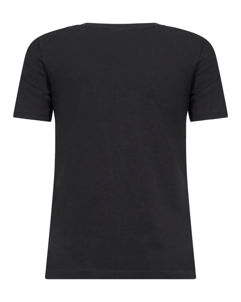 Chloé Women's Black Organic Jersey Baby-Fit T-Shirt Cotton T-Shirts & Jerseys Black