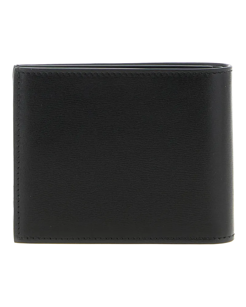 Fendi Calfskin Leather Wallet — Black Black