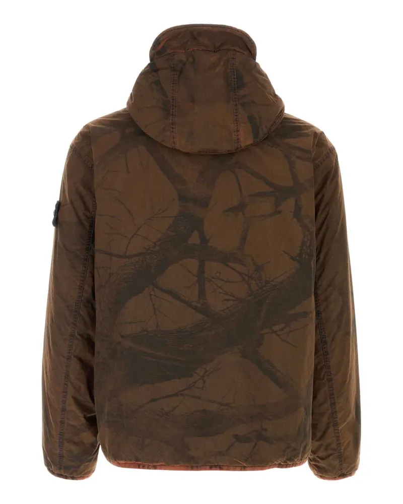 Stone Island Capospalla Down Jacket — Brown Brown