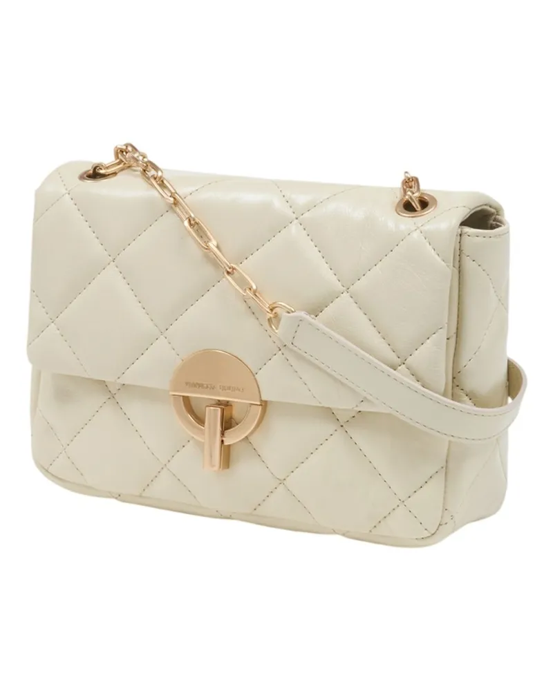 Vanessa Bruno Women's Grand Moon Shoulder Bag -  Leather Beige Calfskin Shoulder-Hobo-Bags Beige