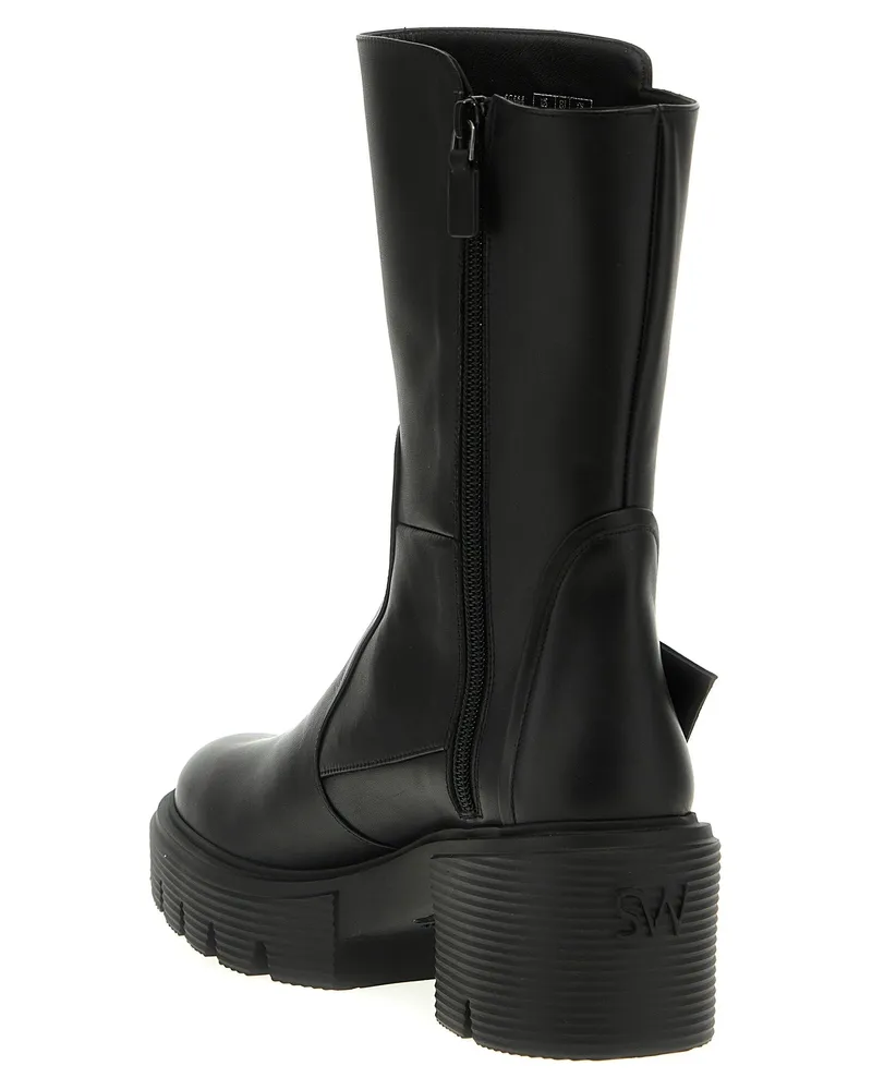 Stuart Weitzman Boot — Black Black
