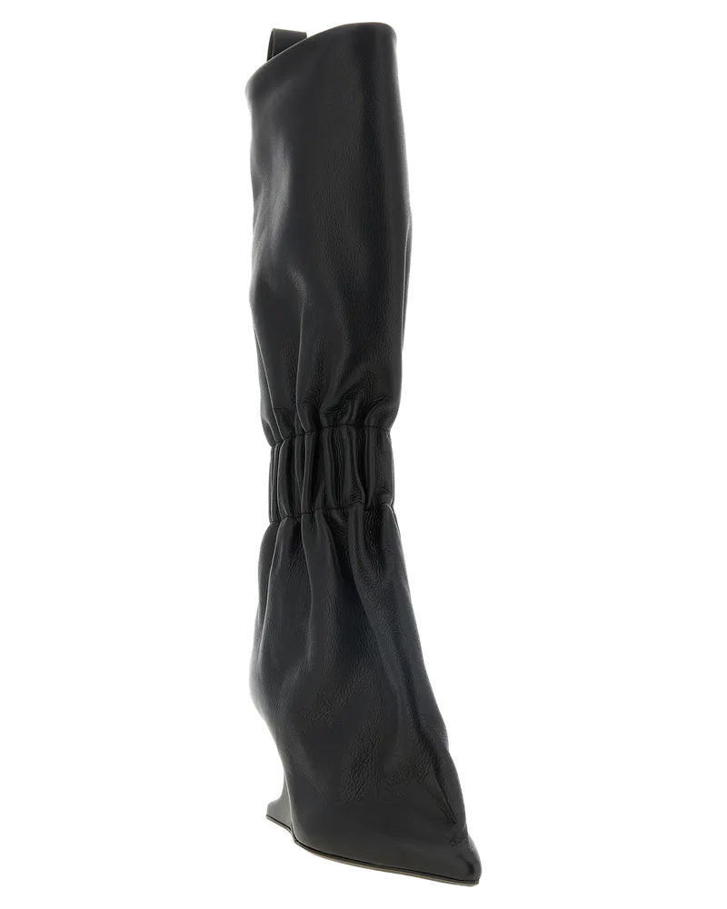 Rick Owens Cantitaquito 8 Boot — Black Black
