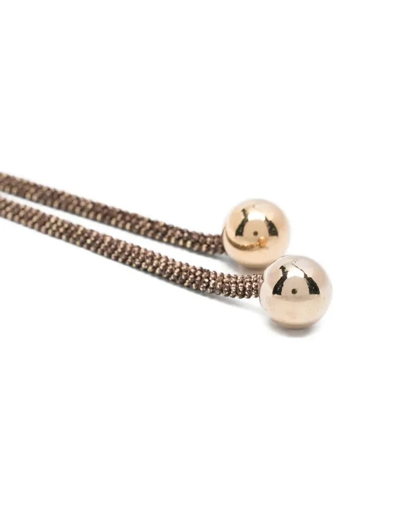 Fabiana Filippi Women's Ball Pendant Necklace Ss26 W Gold