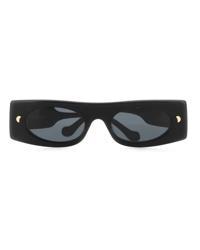 Nanushka Women's Black Bio Acetate Ruthie Sunglasses Exterior: Occhiali Da Sole Black