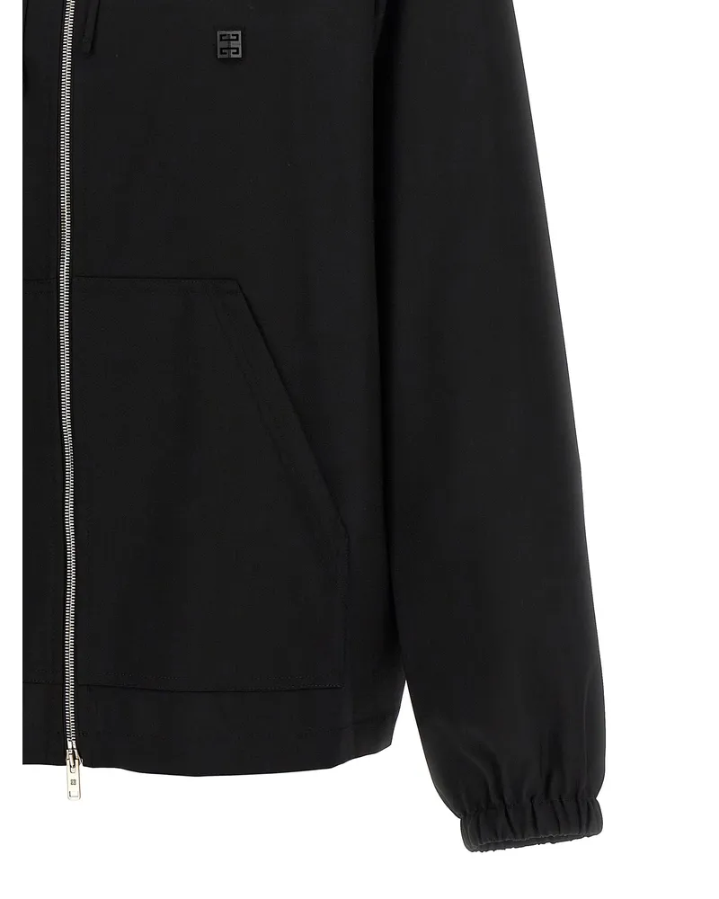 Givenchy Virgin Wool Hoodie — Black Black