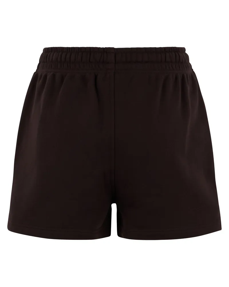 Kitsuné Women's Shorts Cotton Brown Brown