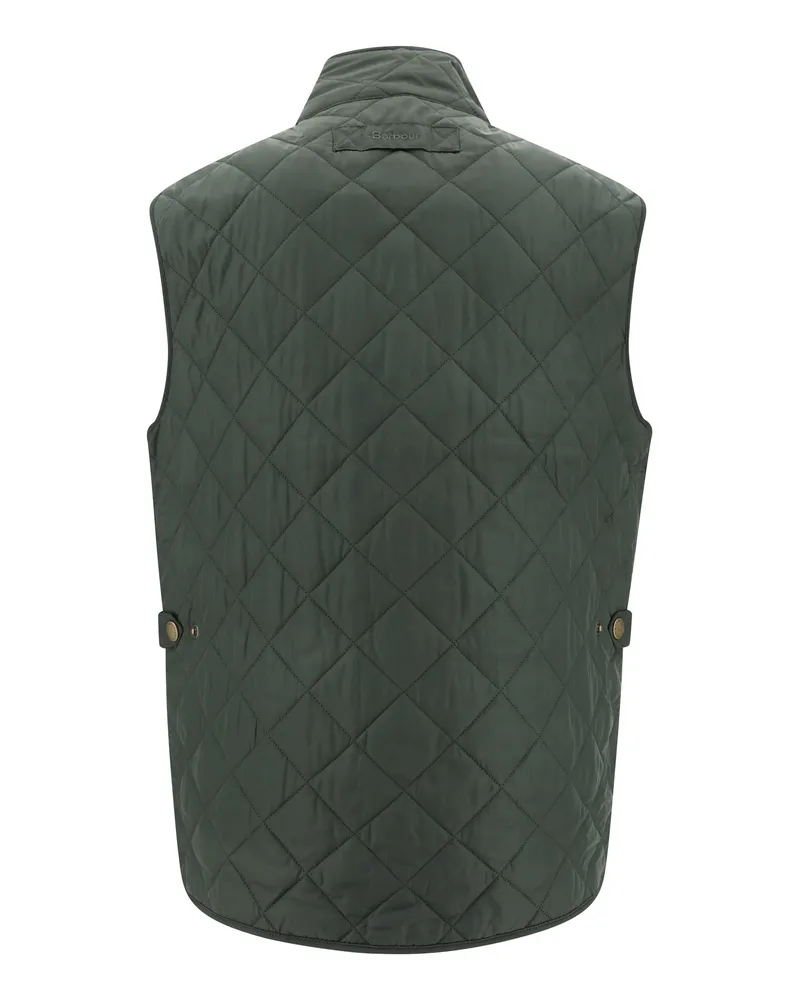 Barbour Men New Lowerdale Vest Sage Polyamide Down Jackets Coat Green