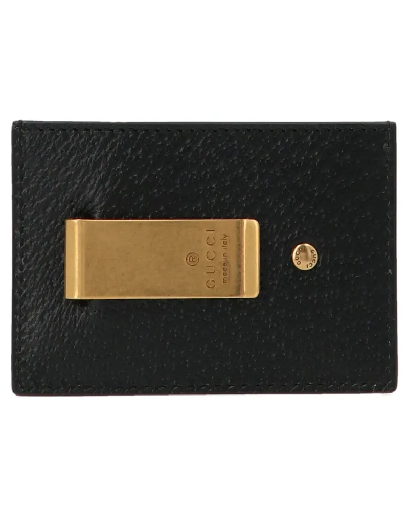 Gucci GG Marmont Card Case — Black Black