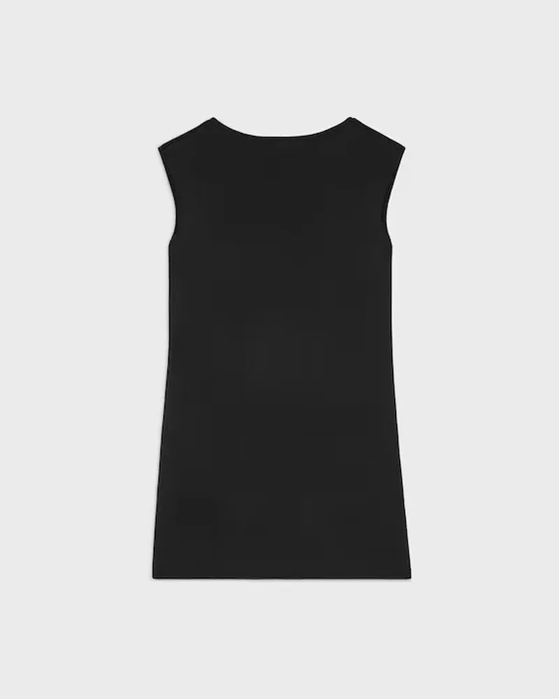 Celine Tank Top — Black Black