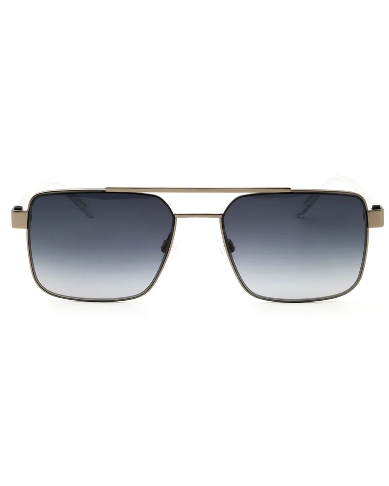 HUGO BOSS Men's Hg 1313-S Sunglasses Silver Silver