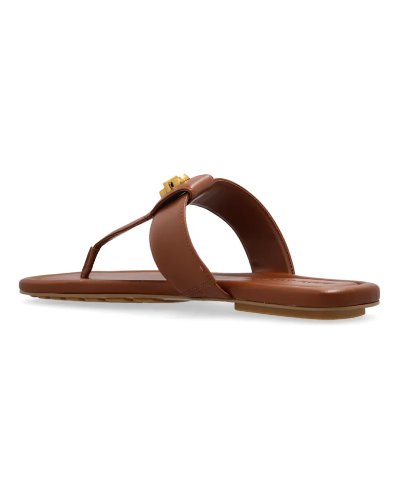 Marc Jacobs Women's The Dual T-Strap Sandals Brown Shoes Brown