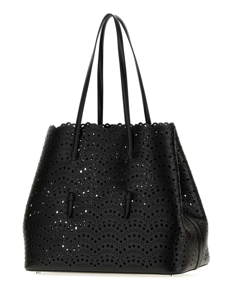 Alaïa Women's Mina Shoulder Bag Black Calf Black
