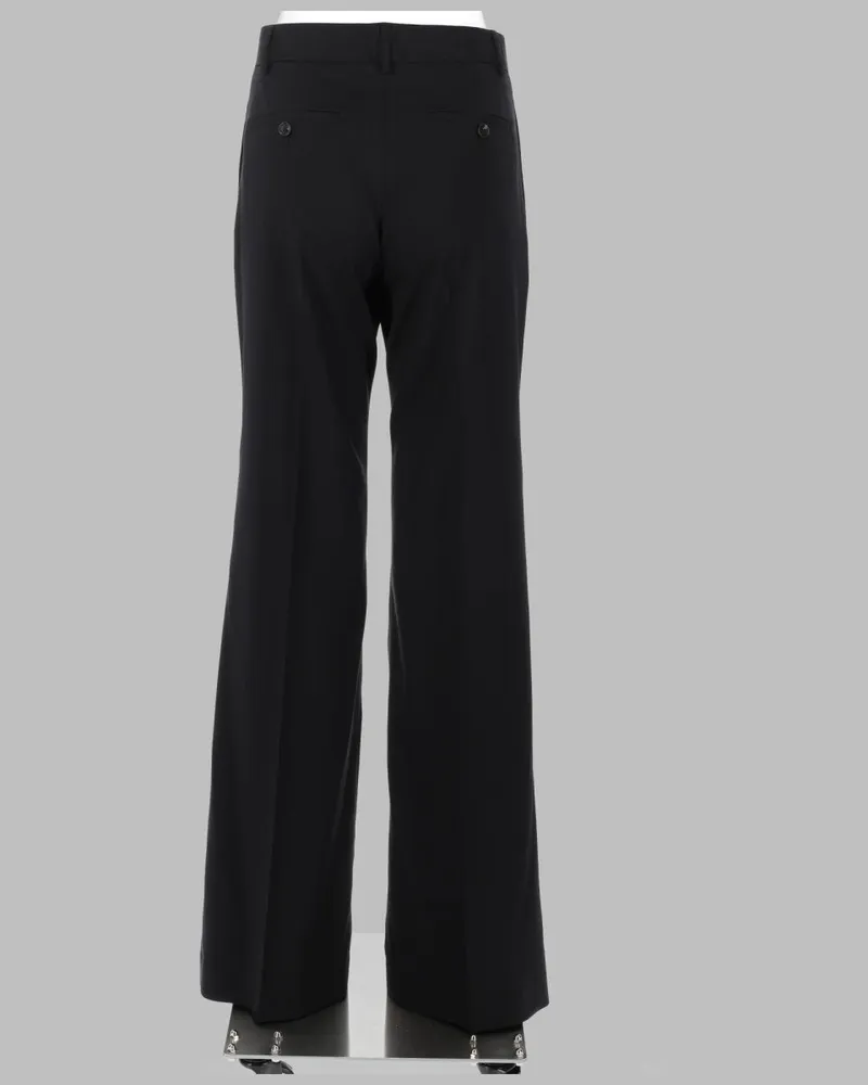 Paul Smith Bootcut Wool Trousers — Black Black