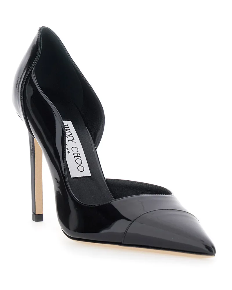 Jimmy Choo Women's Pumps Brigitte Black Leather Calf Black