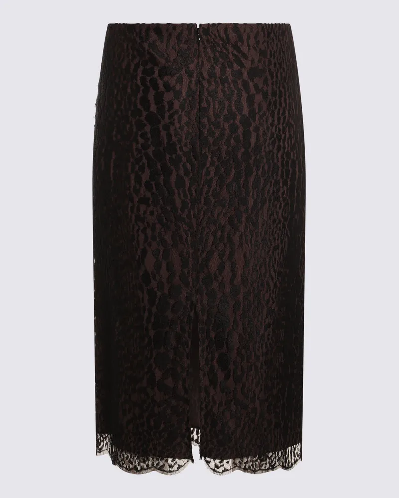 Tom Ford Women's Skirts Black-Chocolate _vi Pa Black/chocolate Black