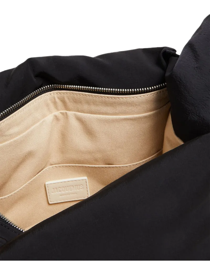 Jacquemus Women's Le Cuscinu Shoulder Bag Black Textile Black