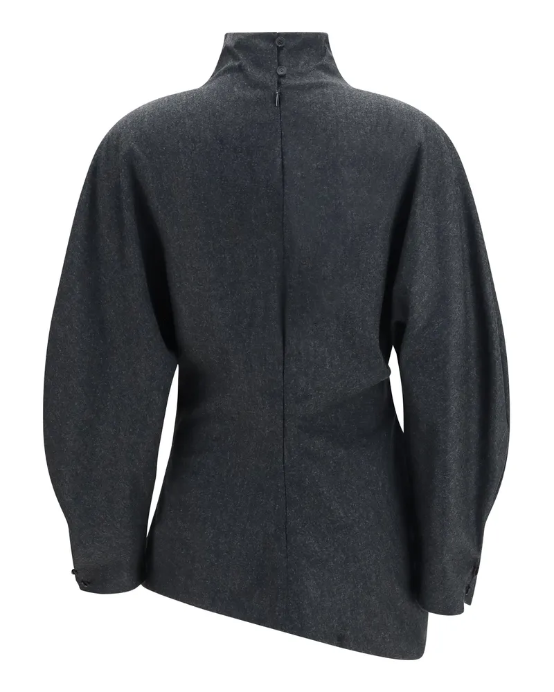 KHAITE Harlow Sweater — Gray Gray