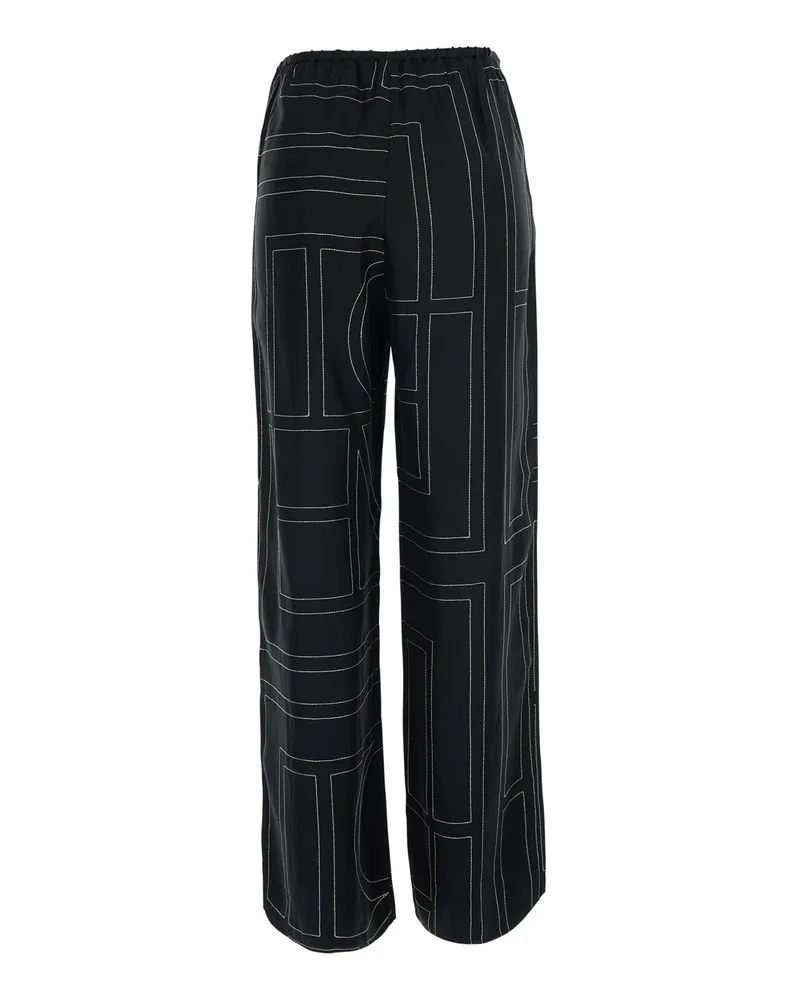 Totême Trousers — Black Black
