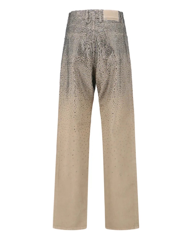 Golden Goose Women's Jeans Beige Main Fabric: Cotton Beige