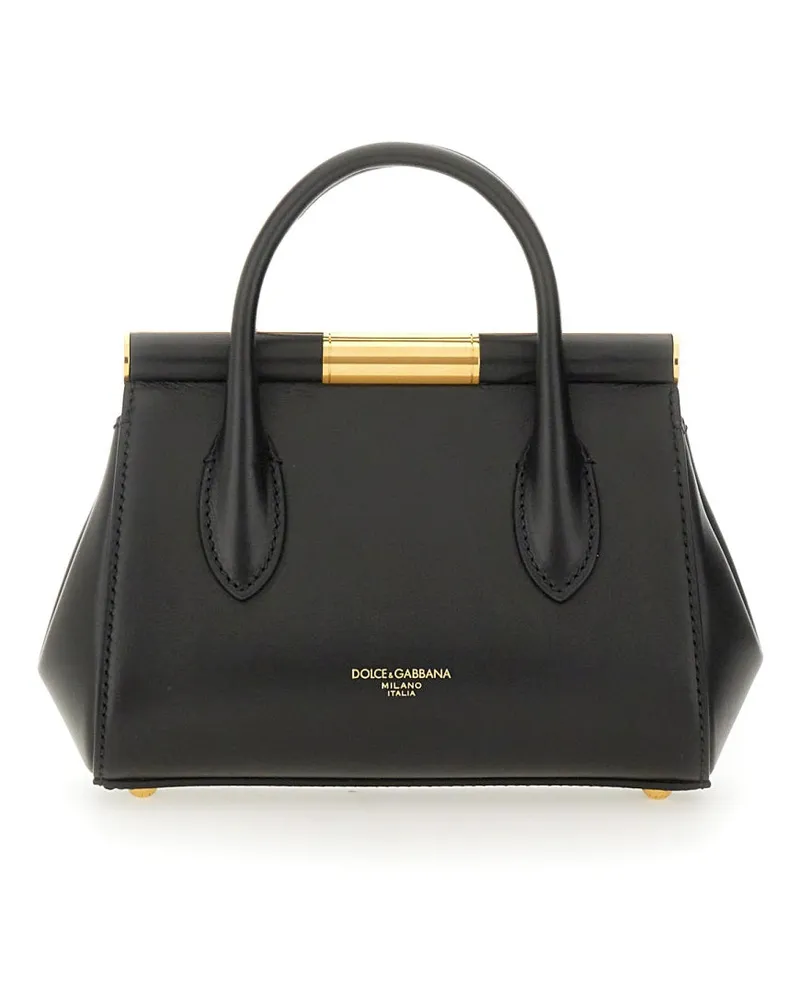 Dolce & Gabbana Top Handle Bag — Black Black