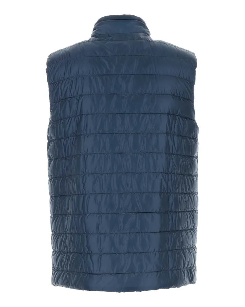 Herno Men's Reversibile Vest Navy Nylon Vests Navy