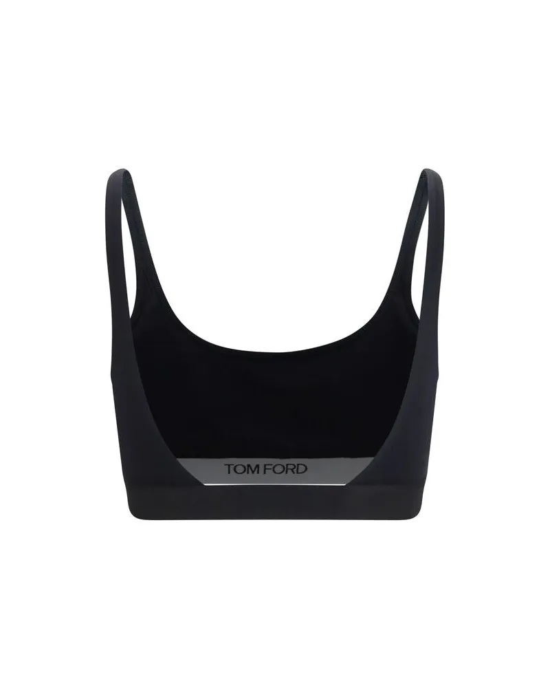 Tom Ford Women's Black Modal Sport Bra Clothing Black