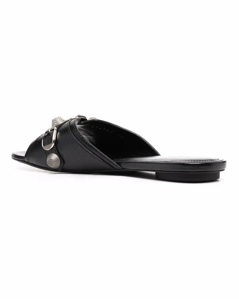 Balenciaga Cagole Sandal — Black Black