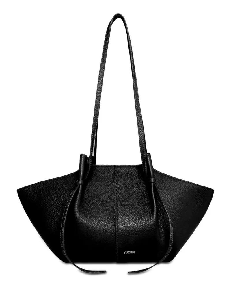 YUZEFI Mochi Shoulder Bag — Black Black