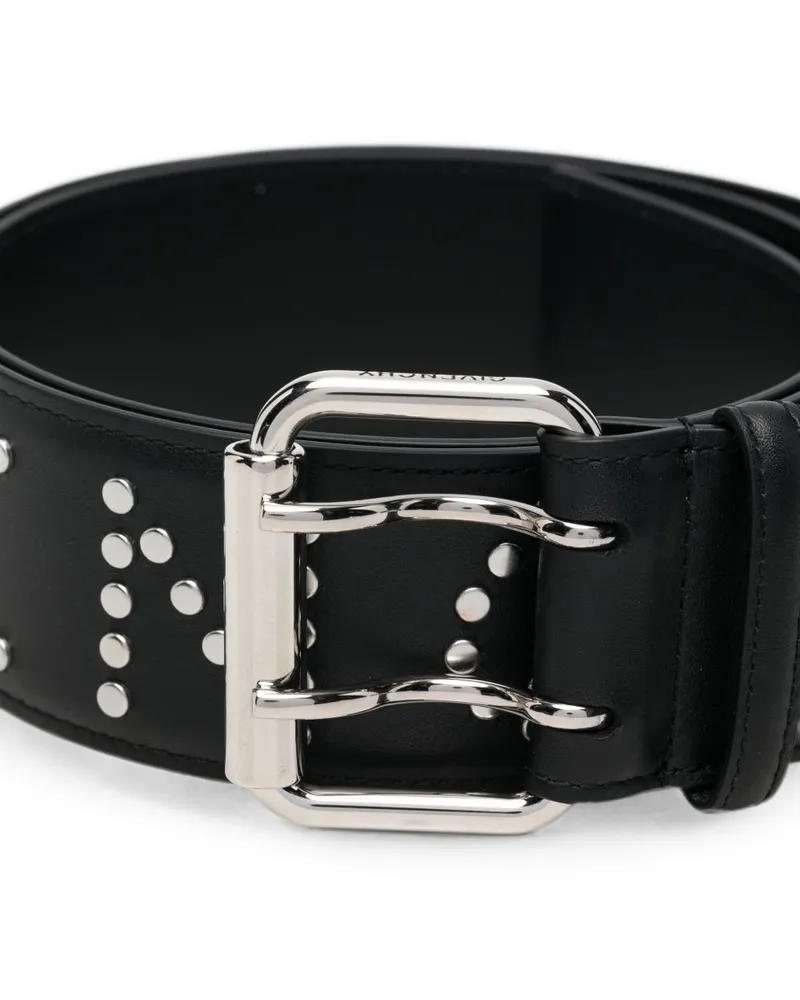 Givenchy Studded Leather Belt — Black Black