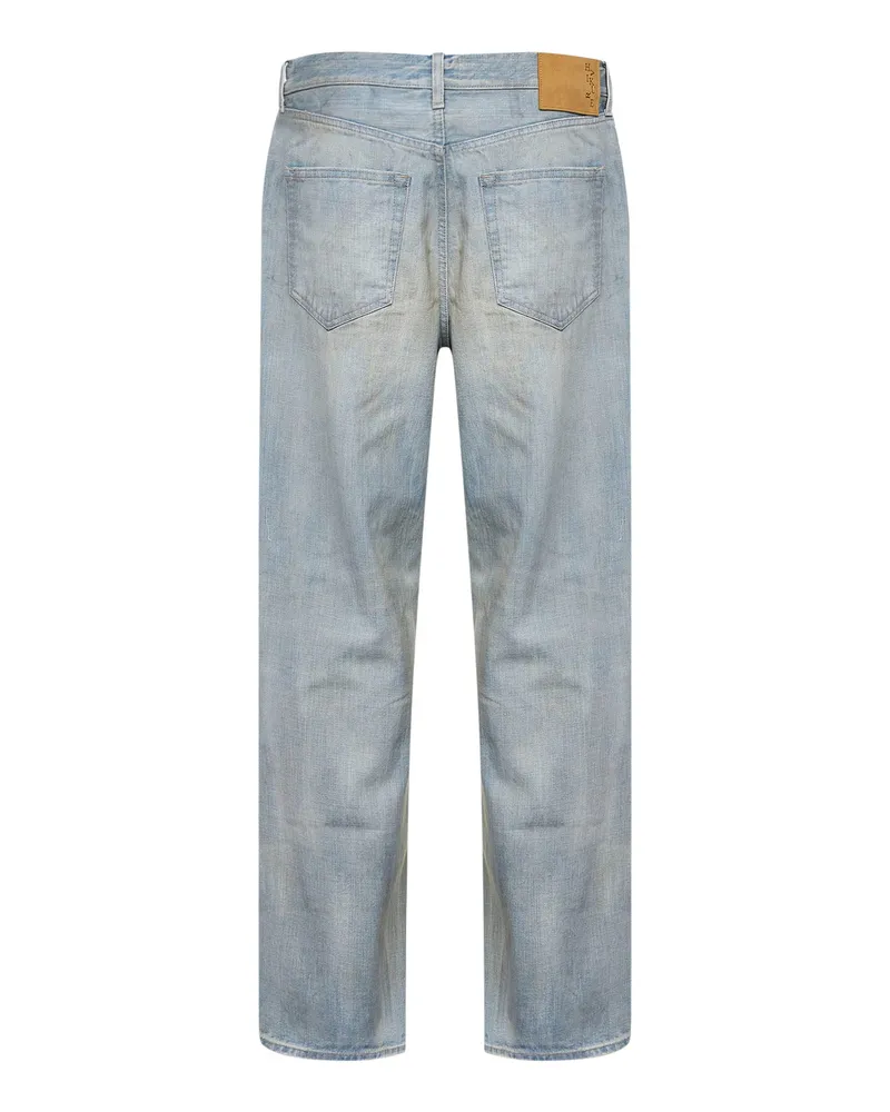 Haikure Men's Jeans Logan Straight Beige Cotton Beige