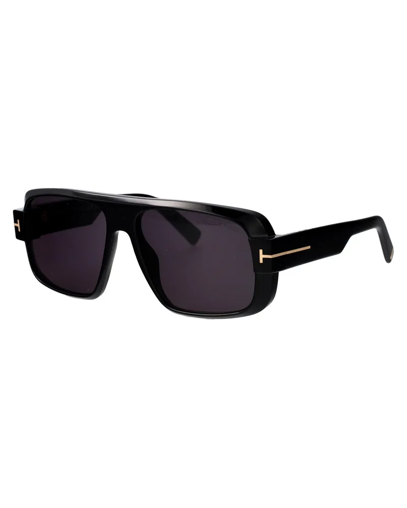 Tom Ford Men's Sunglasses Turner 01a Black Acetate Black