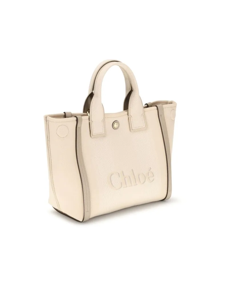 Chloé Women's Beige Cotton Handbag Bag Beige