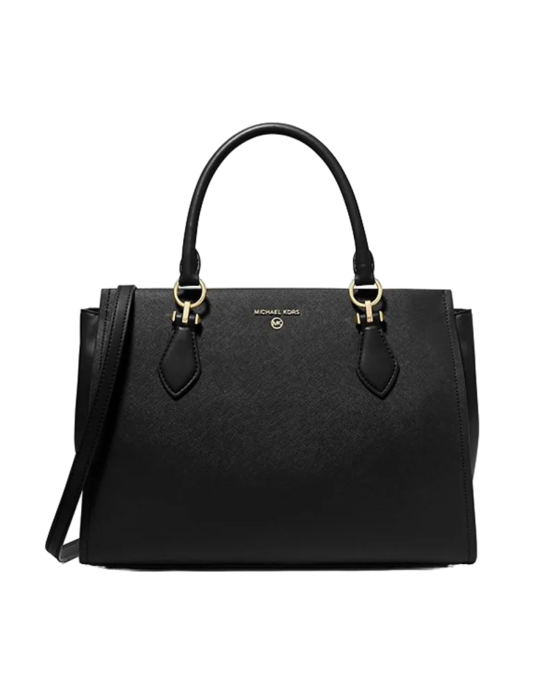Michael Kors Marilyn Satchel — Black Black