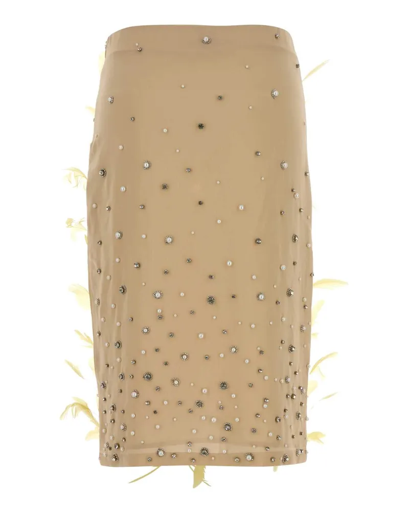Des Phemmes Skirt — Beige Beige