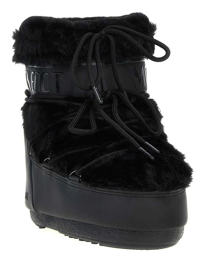 Moon Boot Ltrack Tube Ankle Boot — Black Black
