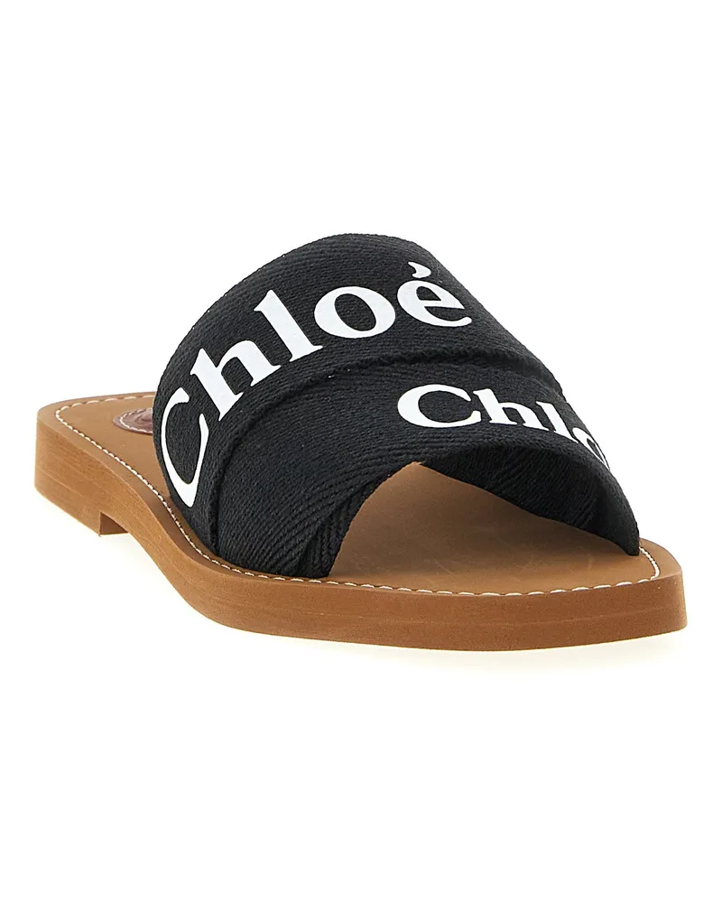 Chloé Woody Sandals — Black Black