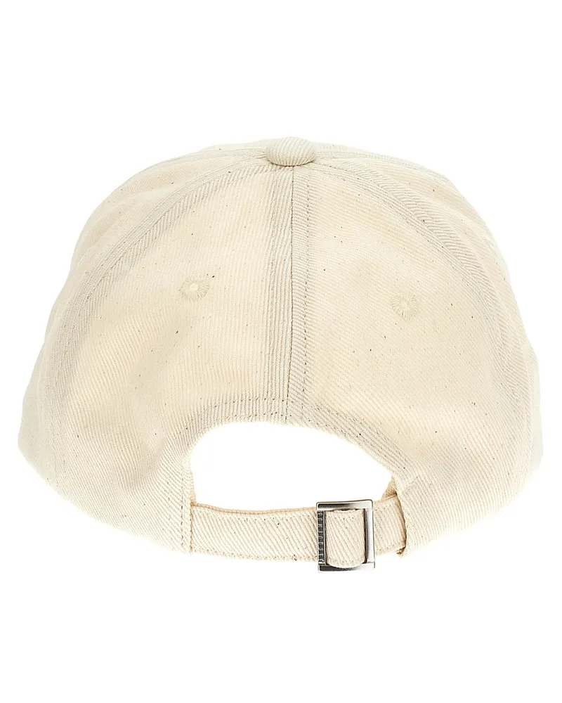 Jacquemus Unisex White Cotton Cap (baseball Hat White