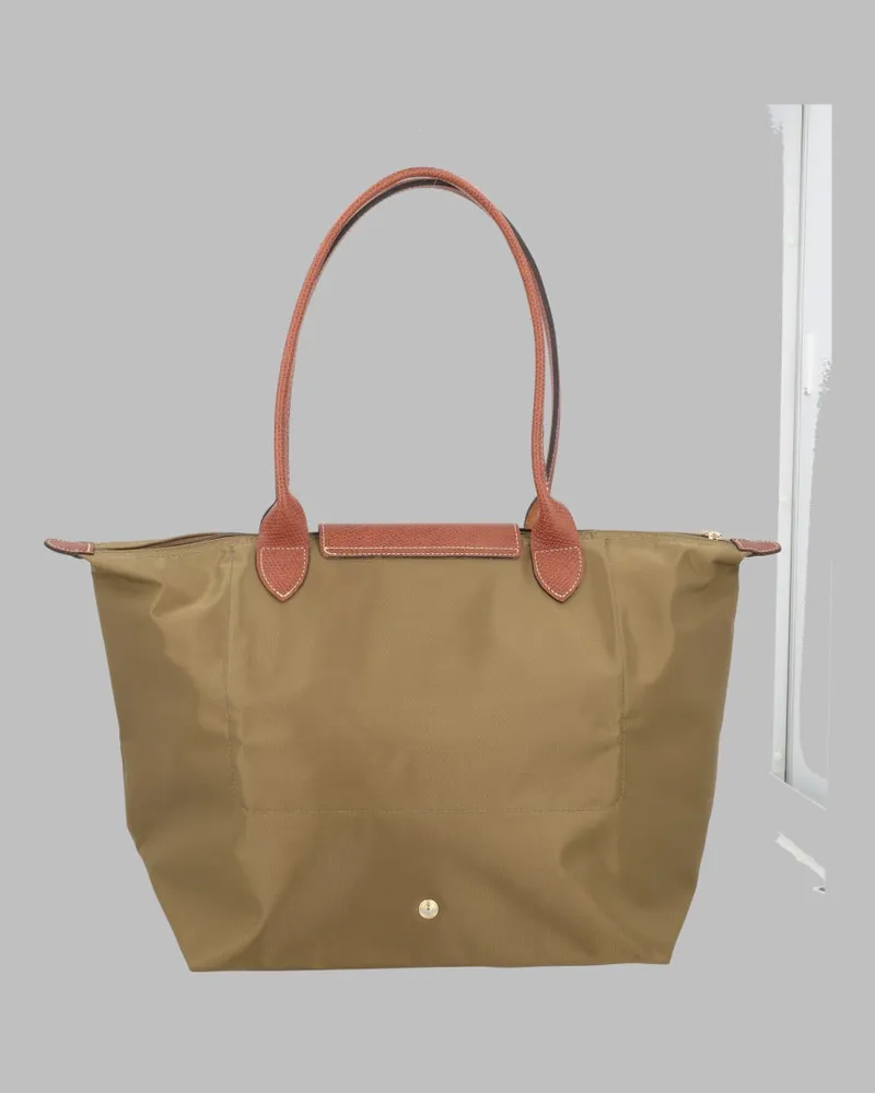 Longchamp Women's Shoulder Bag Le Pliage Original Green Polyamide Green