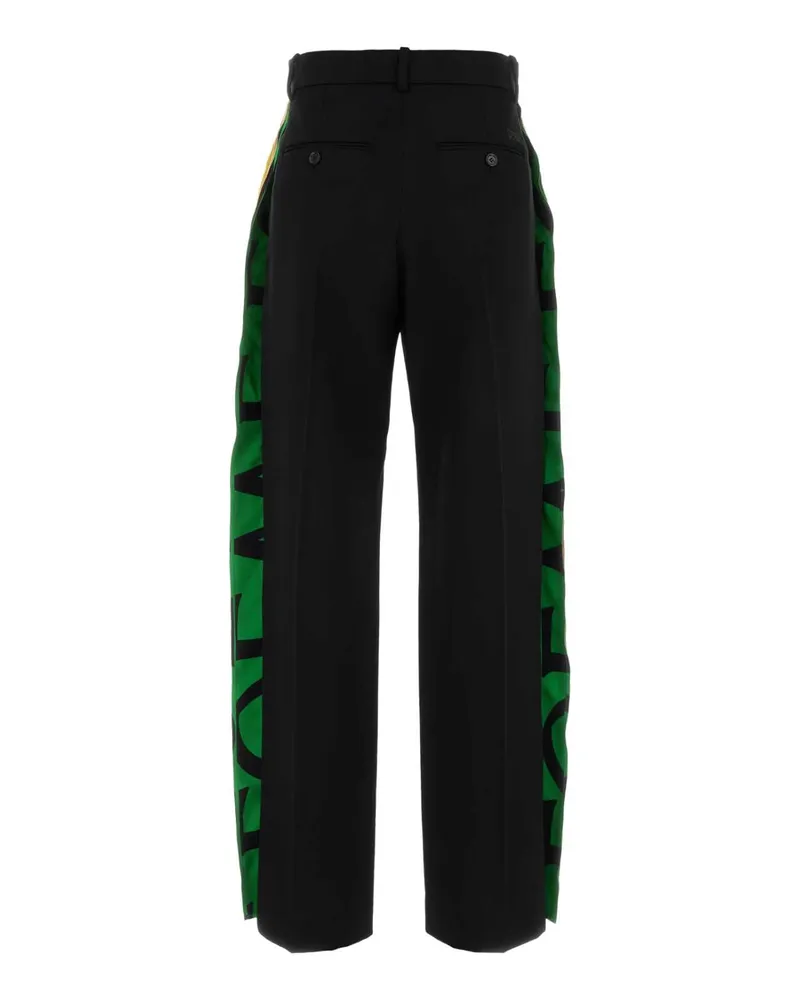 Loewe Women's Black Twill Pant Pantaloni Black