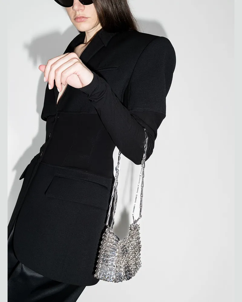 Paco Rabanne Shoulder Bag — Silver Silver