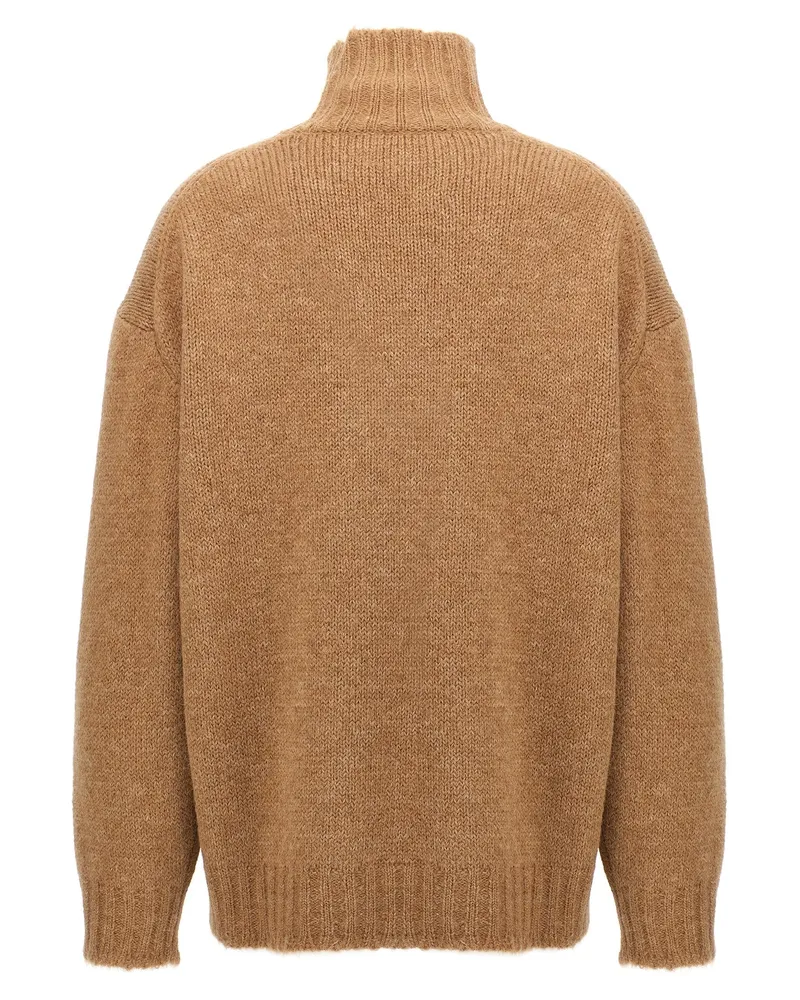 Jil Sander Women Beige Wool Cardigan Clothing Beige