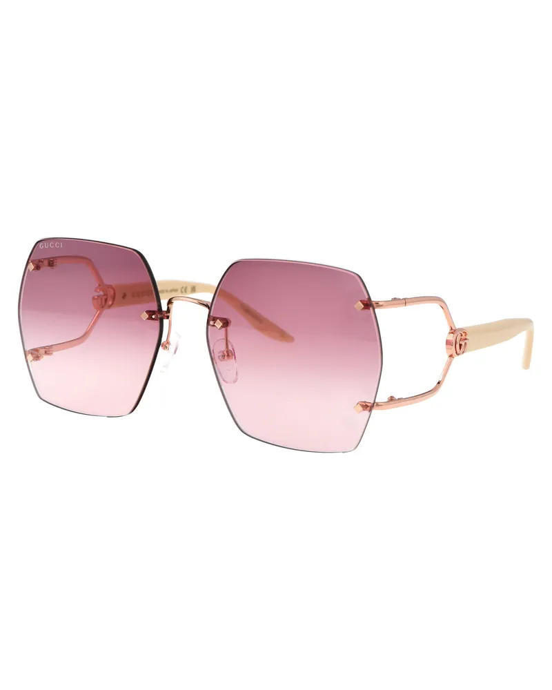 Gucci GG1562S Gradient Lens Sunglasses — Pink Pink