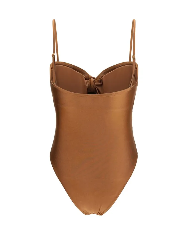Zimmermann Women's Beige Polyamide One-Piece Swimsuit Clothing Beige