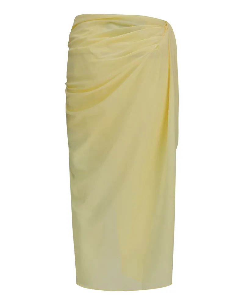 Jacquemus Pareo Skirt — Yellow Yellow