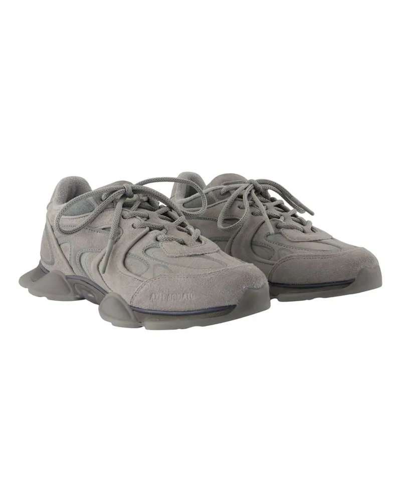 Axel Arigato Men's Eris Sneaker Gray Calfskin Gray