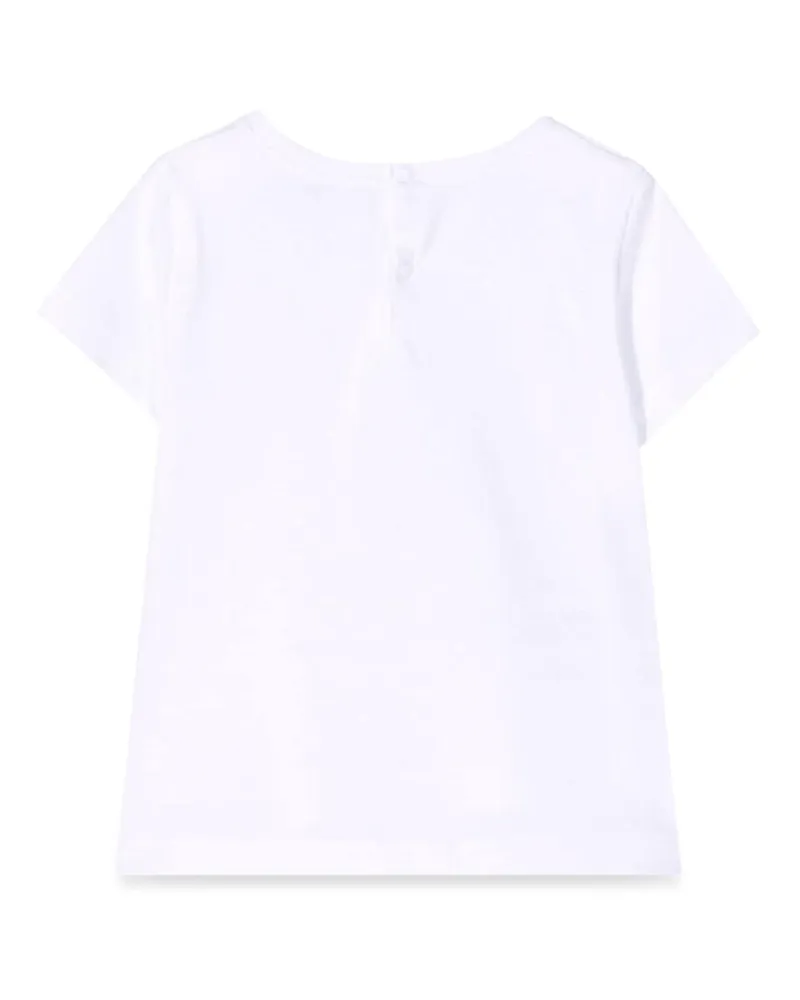 Il Gufo Short-Sleeve Cotton T-Shirt — White White