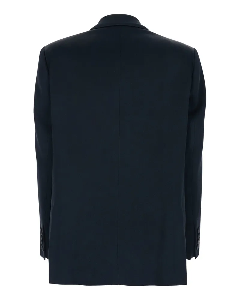 Blazé Milano Women's Double-Breasted Jacket Blue Viscose Blazers Blue