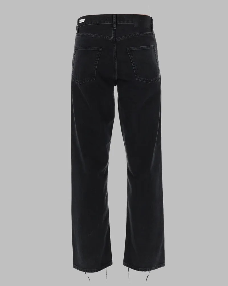 Sunflower Loose Fit Cotton Jeans — Black Black