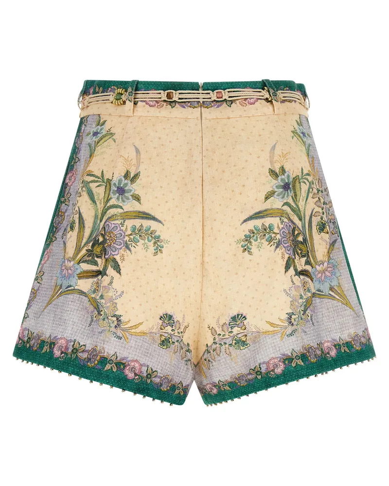 Zimmermann Indra Shorts — Cream Cream