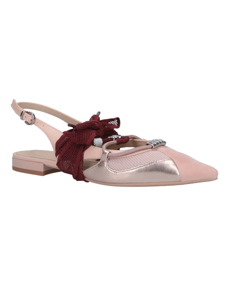 Pinko Women's Flat Shoes Pink Upper: Goat Leather Pink